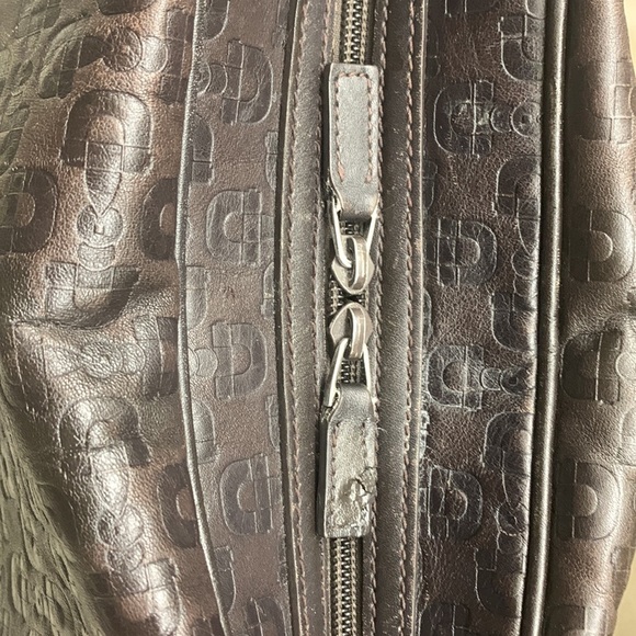 EMBOSSED leather GUCCI weekender - Picture 13 of 16